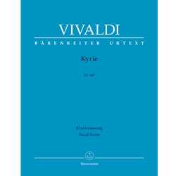 Kyrie, RV 587 - Vocal Score