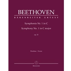 Symphony No. 1 in C Major, Op. 21 - Full Score
