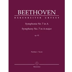 Symphony No. 7 in A Major, Op. 92 - Full Score