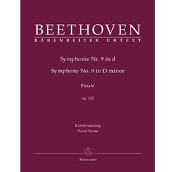 Symphony No. 9, Op. 125: Finale ("An die Freude") - Vocal Score