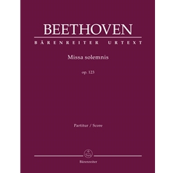 Missa solemnis Op. 123 - Full Score