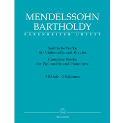 Complete Works for Cello and Piano