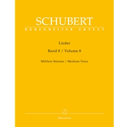 Lieder, Volume 8 - Medium Voice
