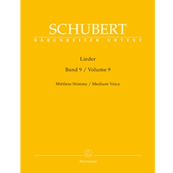 Lieder, Volume 9 - Medium Voice