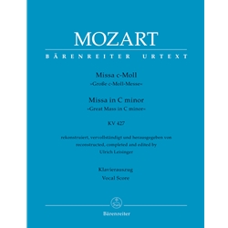 Missa in C Minor K. 427 "Great Mass in C Minor" - Vocal Score