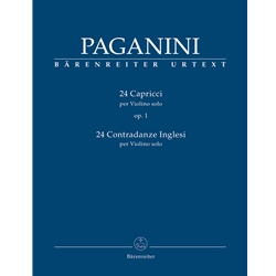24 Capricci, Op. 1 and 24 Contradanze Inglesi - Violin Unaccompanied