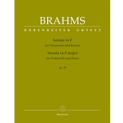 Sonata No. 2 in F Major, Op. 99 - Cello and Piano
