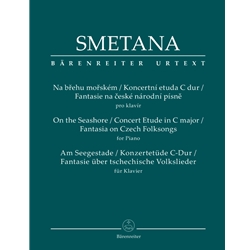On the Seashore, Concert Etude in C, and Fantasia on Czech Folksongs - Piano