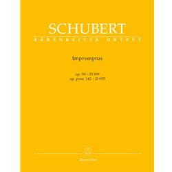Impromptus, Op. 90, D 899; Op. Posth. 142, D. 935 - Piano