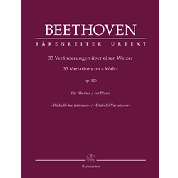 33 Variations on a Waltz op. 120 "Diabelli Variations" - Piano