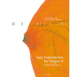 Jazz Inspirations for Organ, Vol. 4 - Organ Solo