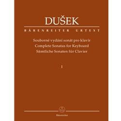Complete Sonatas, Volume 1 - Piano