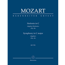 Symphony No. 41, K. 551 - Miniature Score