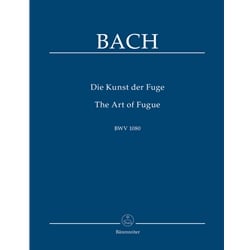 Art of Fugue BWV 1080 - Study Score
