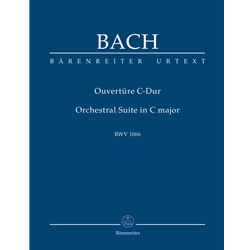 Orchestral Suite in C major, BWV 1066 - Study Score