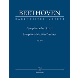 Symphony No. 9 in D Minor, Op. 125 - Study Score