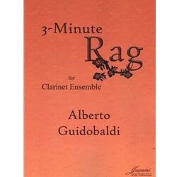 3-Minute Rag - Clarinet Choir