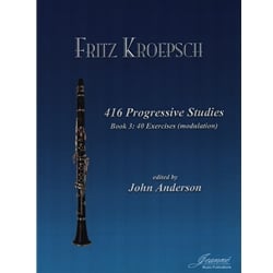 416 Progressive Studies, Book 3 - Clarinet