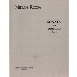 Sonata Op. 43 - Oboe Unaccompanied