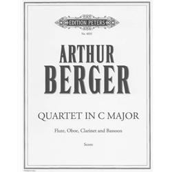 Quartet in C Major - Flute, Oboe, Clarinet, and Bassoon (Score)