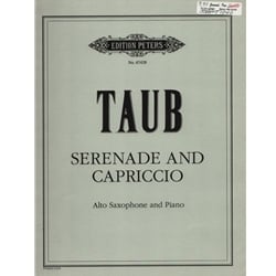 Serenade and Capriccio - Alto Sax and Piano
