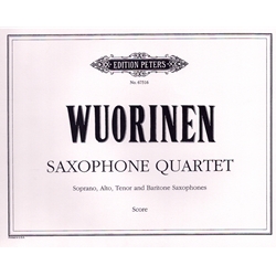 Saxophone Quartet - Score Only