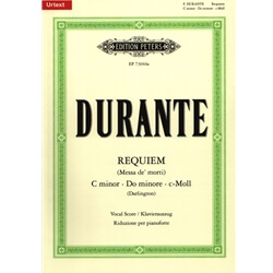 Requiem (Messa de’ morti) in C Minor - Vocal Score