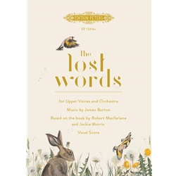 Lost Words, The - Vocal Score