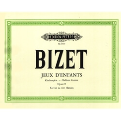 Jeux d'enfants, Op. 22 - 1 Piano 4 Hands