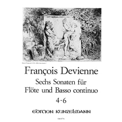 6 Flute Sonatas, Vol. 2 (Nos. 4-6) - Flute and Piano