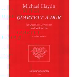 Quartet in A major - Flute, 2 Violins, and Cello