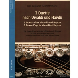 3 Duets after Vivaldi and Haydn - Flute (or Alto Recorder) and Guitar