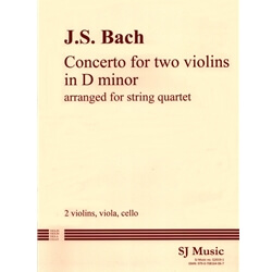 Concerto for 2 Violins - String Quartet
