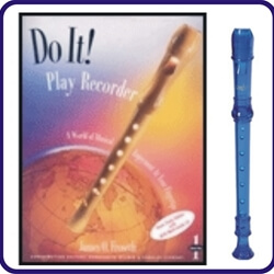 Blue Cantos Recorder & Do It Recorder Book