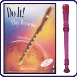 Purple Cantos Recorder & Do It Recorder Book/CD