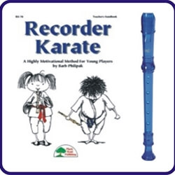 Blue Cantos Recorder & Recorder Karate Book