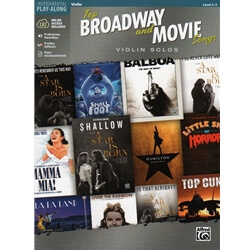 Top Broadway and Movie Songs - Violin and Piano