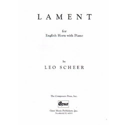 Lament - English Horn and Piano