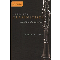 Notes for Clarinetists (Soft Cover) - Text