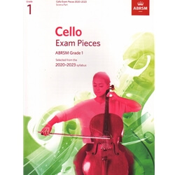 Cello Exam Pieces 2020-2023, Grade 1 - Cello and Piano