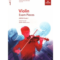 Violin Exam Pieces 2020-2023, Grade 1 - Violin and Piano