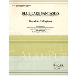 Blue Lake Fantasies - Euphonium Unaccompanied