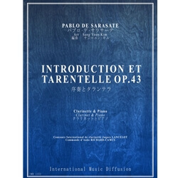 Introduction et Tarentelle Op 43 - Clarinet and Piano