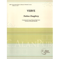Verve - Bass Clarinet (or Bassoon) and Marimba