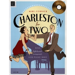 Charleston for Two (Bk/CD) - 1 Piano 4 Hands