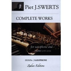 Complete Works for Saxophone and Piano - Sax Part Only