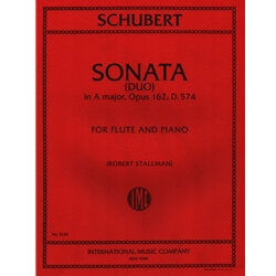 Sonata (Duo) in A major, Op. 162, D.574 - Flute and Piano