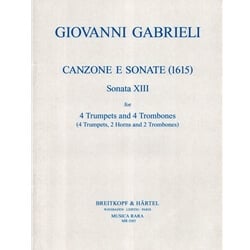 Canzone e Sonate: Sonata XIII - Brass Octet