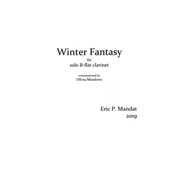 Winter Fantasy - Clarinet Unaccompanied