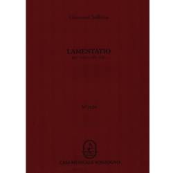 Lamentatio - Cello Unaccompanied